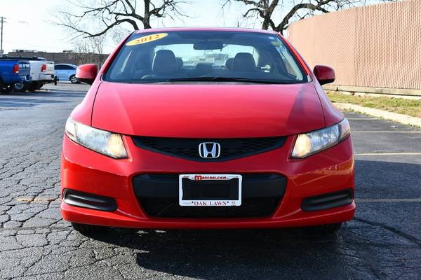 2012 Honda Civic EX-L coupe Rallye Red - cars & trucks - by dealer -... for sale in Oak Lawn, IL – photo 3