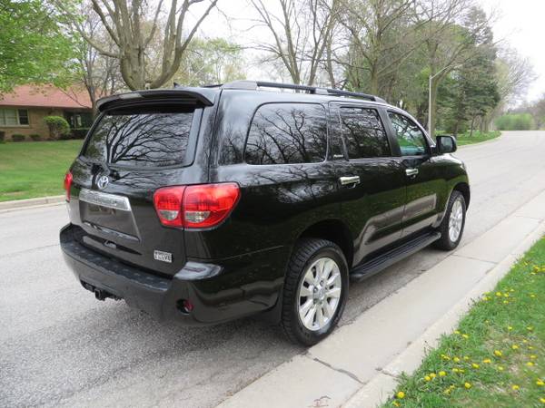 2011 Toyota Sequoia Platinum 4X4-1 Owner! NAV! DVD! Moon! LOADED! for sale in West Allis, WI – photo 5
