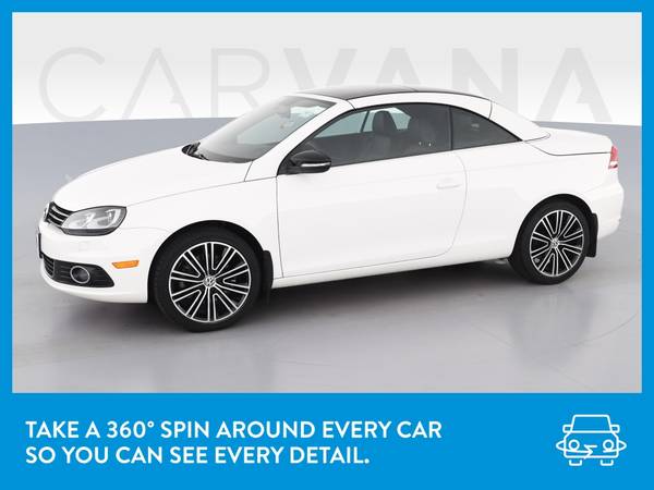 2014 VW Volkswagen Eos Komfort Convertible 2D Convertible White for sale in Rochester , NY – photo 3