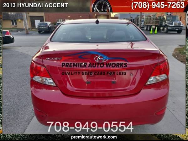 2013 HYUNDAI ACCENT GLS - cars & trucks - by dealer - vehicle... for sale in Alsip, IL – photo 5