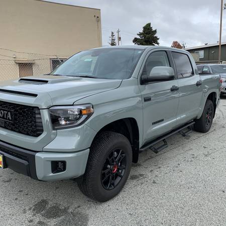 NEW 2021 Tundra TRD PRO 4WD Crew Max //Lunar Rock (iw247) - cars &... for sale in Burlingame, CA