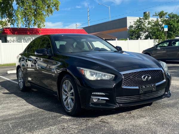 2014 Infiniti Q50 Premium 3.7 V6 // CLEAN TITLE/CARFAX - cars &... for sale in Hollywood, FL – photo 3