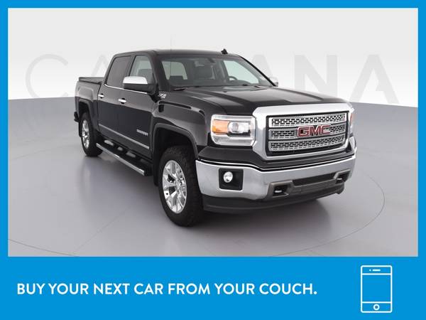 2014 GMC Sierra 1500 Crew Cab SLT Pickup 4D 5 3/4 ft pickup Black for sale in Washington, District Of Columbia – photo 12