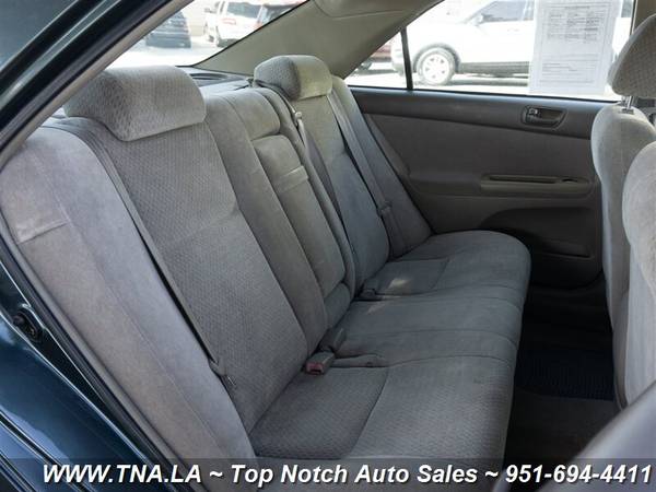 2002 Toyota Camry LE - - by dealer - vehicle for sale in Temecula, CA – photo 24