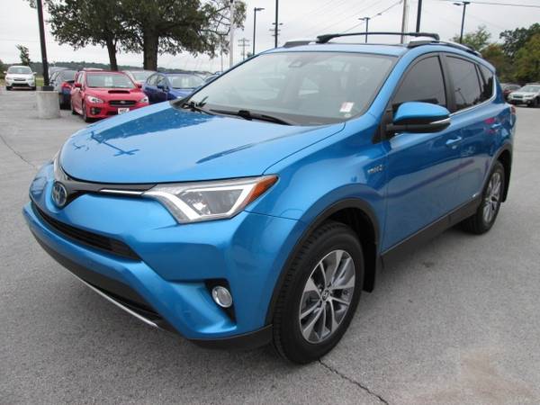 2016 Toyota RAV4 Hybrid XLE suv Electric Storm Blue for sale in Fayetteville, AR – photo 3