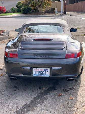 2002 Porsche 911 Carrera Cabriolet - cars & trucks - by owner -... for sale in Kent, WA – photo 4