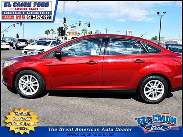 2017 Ford Focus SE Sedan-EZ FINANCING-LOW DOWN! EL CAJON FORD for sale in Santee, CA – photo 14