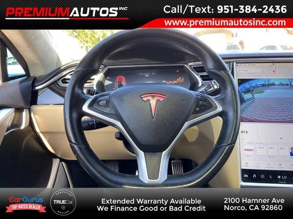 2014 Tesla Model S Electric 85 - ALL GLASS PANORAMIC ROOF Hatchback... for sale in Norco, CA – photo 8