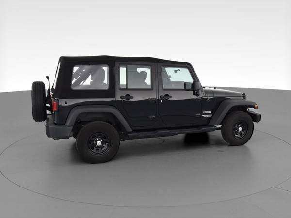 2014 Jeep Wrangler Unlimited Sport SUV 4D suv Black - FINANCE ONLINE... for sale in Worcester, MA – photo 12