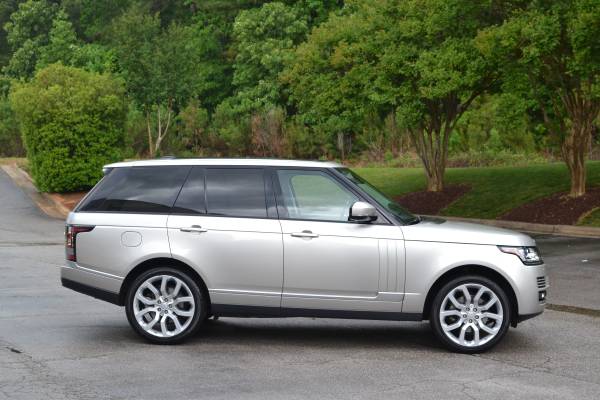 2015 RANGE ROVER HSE - ARUBA METALLIC - CLEAN TITLE - LOADED! - cars for sale in Cary, NC – photo 3