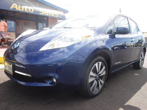 2017 NISSAN LEAF SL New OFF ISLAND Arrival 4/28 One Owner Very for sale in Lihue, HI – photo 10