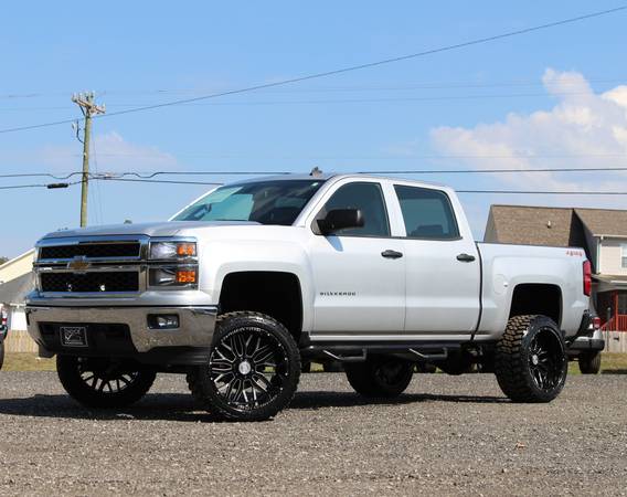 🍒7 INCH RCX LIFTED💥2014 CHEVROLET SILVERADO 1500 4X4 CREW CAB for sale in KERNERSVILLE, NC – photo 2