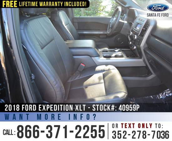 2018 FORD EXPEDITION XLT SiriusXM, Running Boards, Leather for sale in Alachua, FL – photo 18