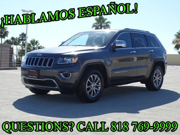 2014 Jeep Grand Cherokee Limited Back Up Camera, BLUETOOTH,... for sale in North Hollywood, CA – photo 3