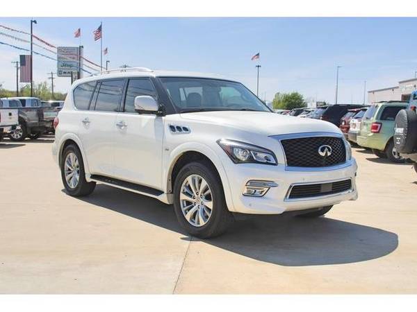 2017 INFINITI QX80 SUV Base - - by dealer - vehicle for sale in Chandler, OK – photo 2
