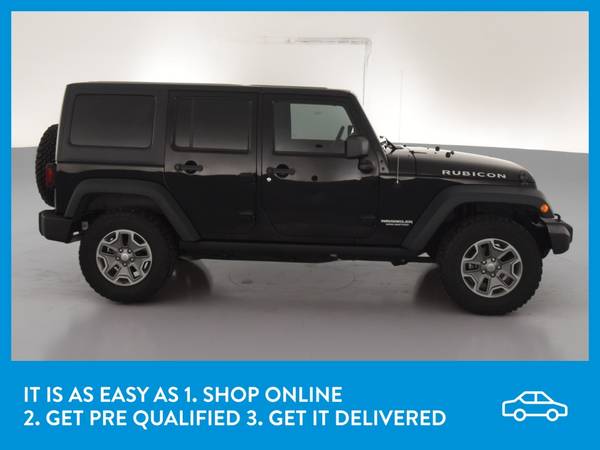 2013 Jeep Wrangler Unlimited Rubicon Sport Utility 4D suv Black for sale in Worcester, MA – photo 10