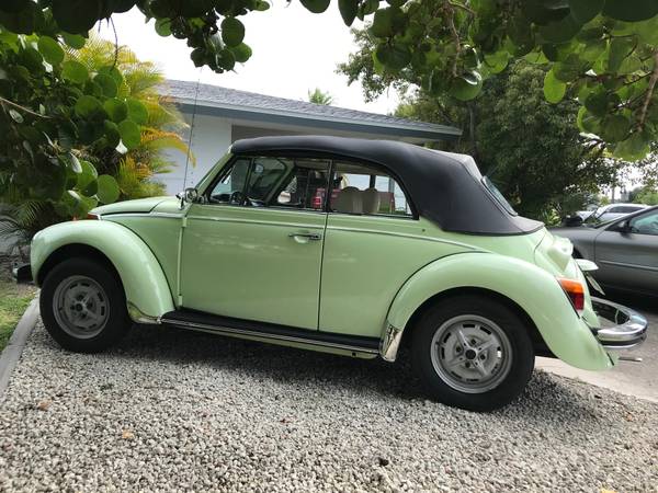 1979 VW Super Beetle Convertible - cars & trucks - by owner -... for sale in Port Charlotte, FL – photo 3