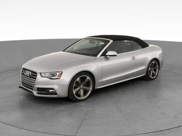 2015 Audi S5 Premium Plus Convertible 2D Convertible Silver -... for sale in Atlanta, GA – photo 3