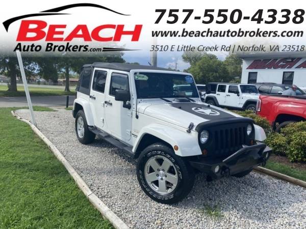2010 Jeep Wrangler Unlimited UNLIMITED SAHARA 4X4, WARRANTY, LIFTED,... for sale in Norfolk, VA