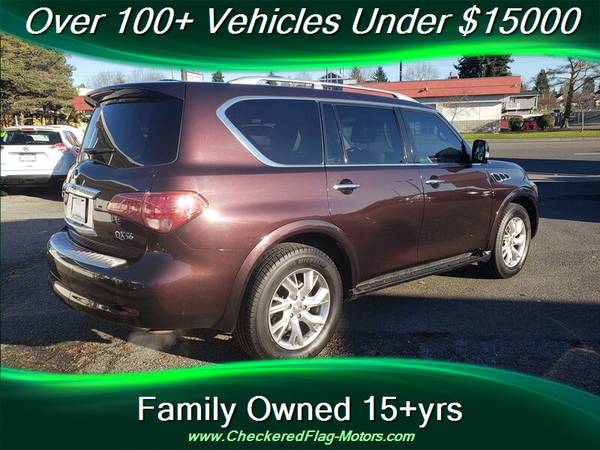 2013 Infiniti QX56 Sharp & Loaded & Low Miles!! - cars & trucks - by... for sale in Everett, WA – photo 11