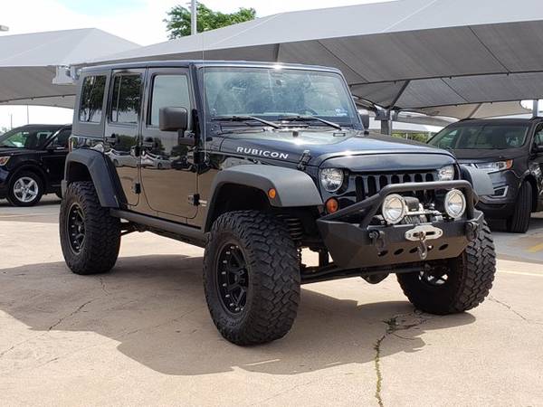 2013 Jeep Wrangler Unlimited Rubicon 4x4 4WD Four Wheel SKU: DL545897 for sale in Arlington, TX – photo 3