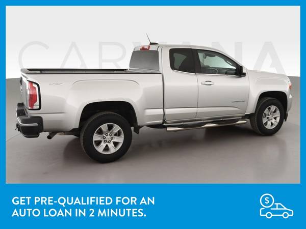 2015 GMC Canyon Extended Cab SLE Pickup 2D 6 ft pickup Silver for sale in NEWARK, NY – photo 9