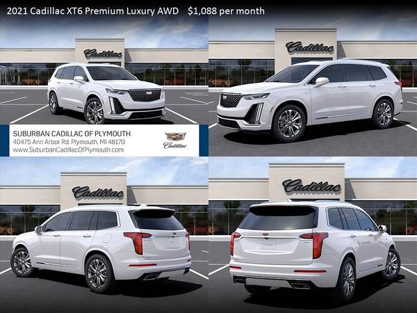 2021 Cadillac XT6 XT 6 XT-6 Premium Luxury AWD FOR ONLY 1, 089/mo! for sale in Plymouth, MI – photo 15