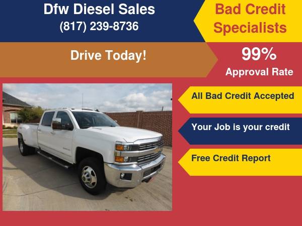 2016 Chevrolet Silverado 3500HD 4WD Crew Cab DUALLY LTZ DURAMAX... for sale in Lewisville, TX – photo 2