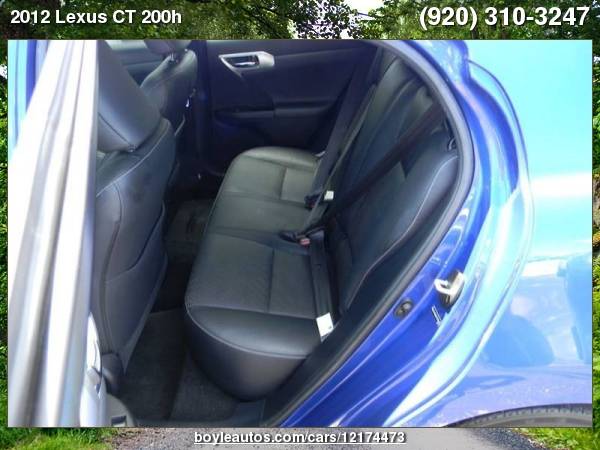 2012 Lexus CT 200h Premium 4dr Hatchback with for sale in Appleton, WI – photo 17