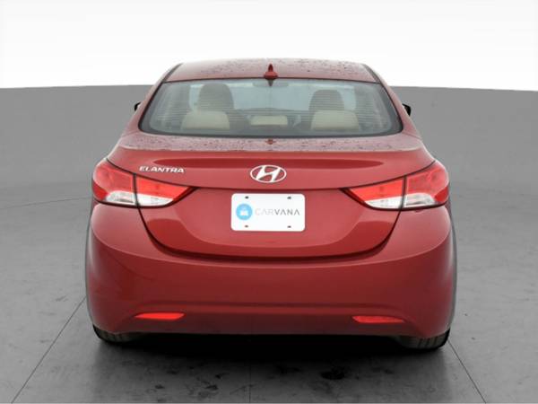 2013 Hyundai Elantra GLS Sedan 4D sedan Red - FINANCE ONLINE - cars... for sale in Albuquerque, NM – photo 9