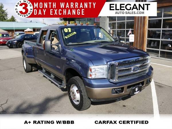 2007 Ford F-350 long bed Turbo Diesel Dually 4x4 99k miles XLT Pickup for sale in Beaverton, OR – photo 4