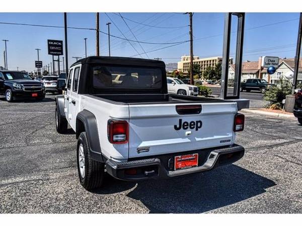 2020 Jeep Gladiator Sport S pickup Bright White Clearcoat - cars &... for sale in El Paso, TX – photo 8