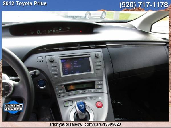 2012 Toyota Prius Three 4dr Hatchback Family owned since 1971 - cars... for sale in MENASHA, WI – photo 13