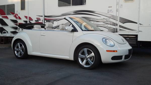 2007 TRIPLE WHITE VW BEETLE CONVERTIBLE. ONLY 3000 OF THESE MADE 72k for sale in Costa Mesa, CA – photo 4