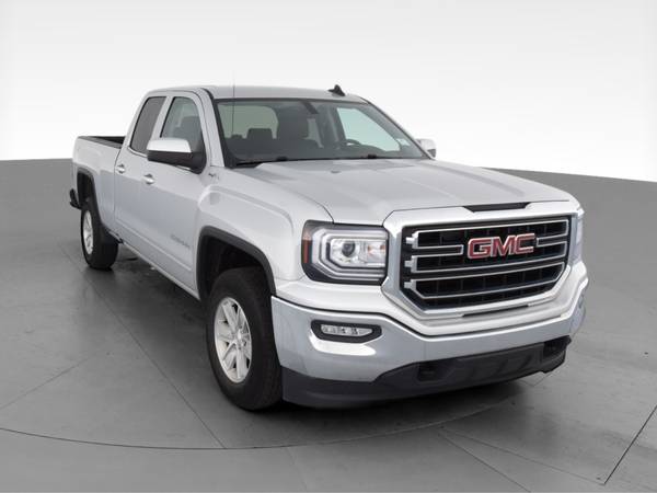 2018 GMC Sierra 1500 Double Cab SLE Pickup 4D 6 1/2 ft pickup Silver... for sale in Revere, MA – photo 16