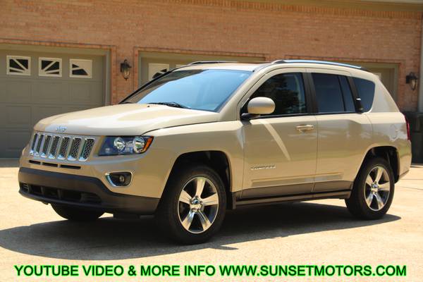 2016 JEEP COMPASS HIGH ALTITUDE HEATED LEATHER SUROOF SEE VIDEO for sale in Milan, TN – photo 2