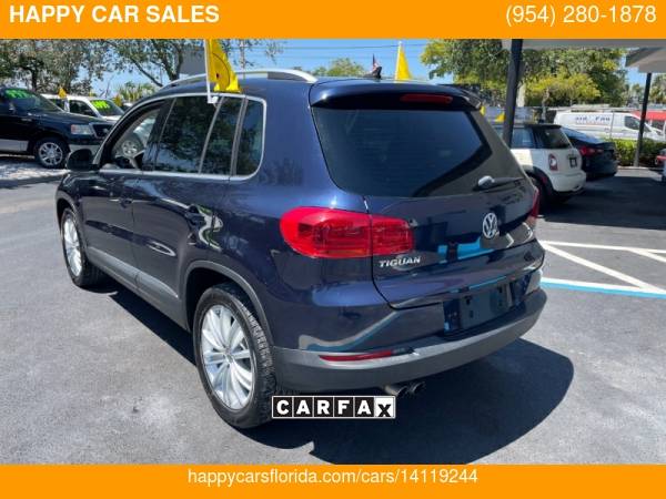 2013 Volkswagen Tiguan 2WD 4dr Auto S w/Sunroof - - by for sale in Fort Lauderdale, FL – photo 3