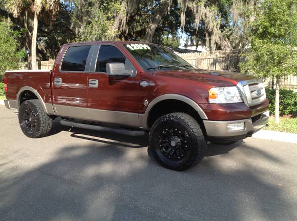 2005 Ford F-150 4X4 King Ranch.Lifted.Low Mileage. - cars & trucks -... for sale in Sarasota, FL – photo 2