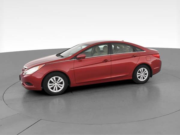 2012 Hyundai Sonata GLS Sedan 4D sedan Red - FINANCE ONLINE - cars &... for sale in Nashville, TN – photo 4