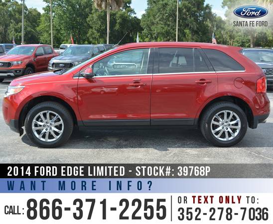 *** 2014 FORD EDGE LIMITED SUV *** Cruise - Leather Seats - SYNC for sale in Alachua, FL – photo 4