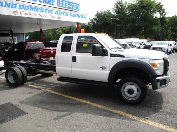 2011 Ford Super Duty F-550 DRW SUPER CAB, 4X4 CAB CHASSIS - cars &... for sale in south amboy, KY – photo 3
