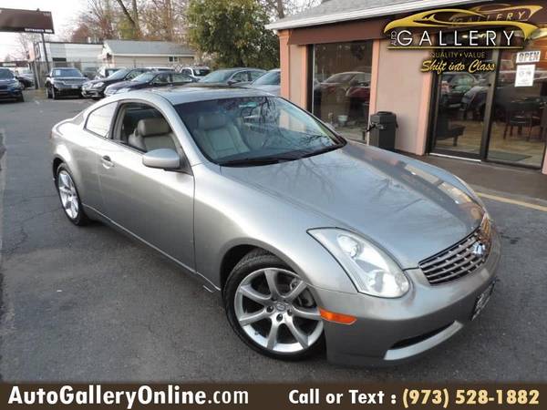 2006 Infiniti G35 Coupe 2dr Cpe Manual - WE FINANCE EVERYONE! - cars... for sale in Lodi, NJ