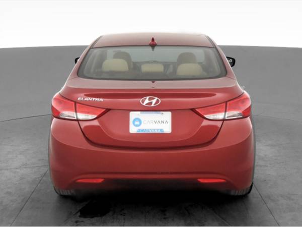 2013 Hyundai Elantra GLS Sedan 4D sedan Red - FINANCE ONLINE - cars... for sale in Park Ridge, IL – photo 9