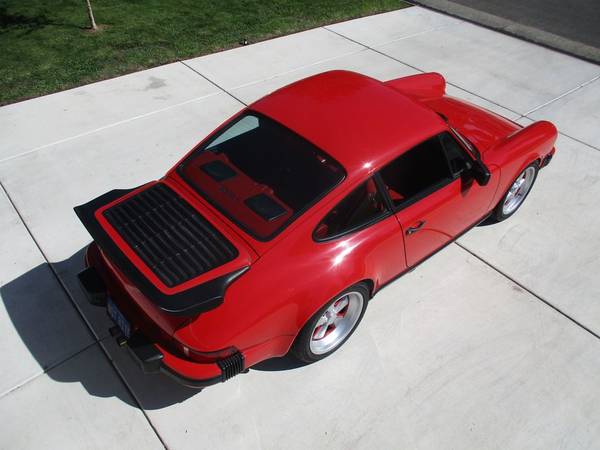 1985 Porsche Red/Red No Sunroof US Carrera Coupe for sale in Sacramento, IL – photo 23