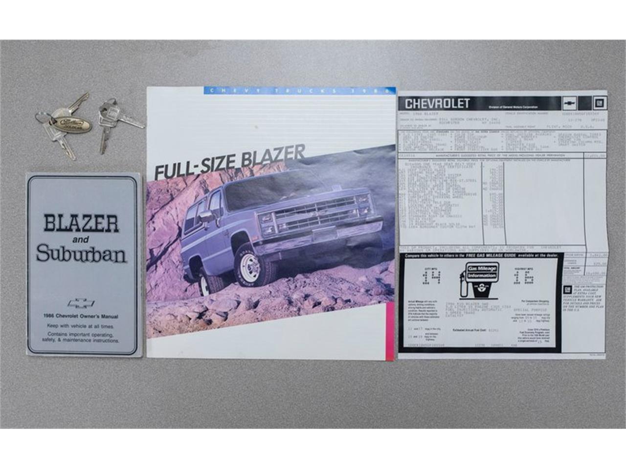 1986 Chevrolet Blazer for sale in Clifton Park, NY – photo 23