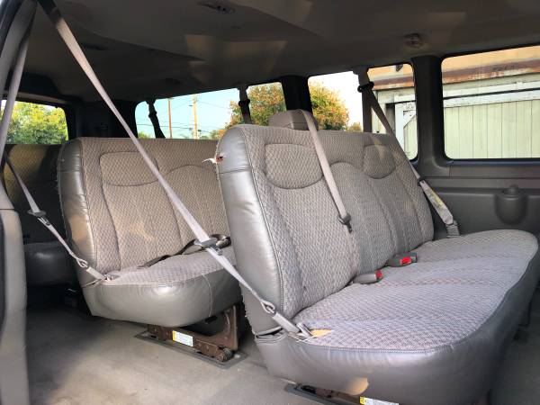 CRAZY LOW MILES! Two Chevy Express Passenger Vans 15 PASSENGER -... for sale in Whittier, CA – photo 4