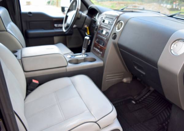 Black Lincoln Mark LT Truck - V8 4x4 - Crew Cab - Leather - Moonroof... for sale in Raleigh, NC – photo 15