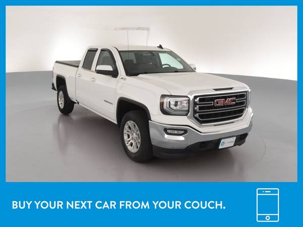 2017 GMC Sierra 1500 Double Cab SLE Pickup 4D 6 1/2 ft pickup White for sale in Saint Louis, MO – photo 12