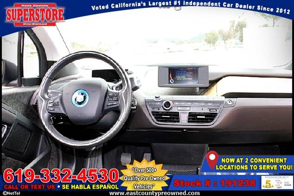 2014 BMW I3 BASE HATCHBACK-EZ FINANCING-LOW DOWN! for sale in El Cajon, CA – photo 10