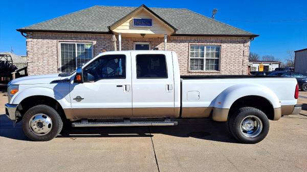 2011 Ford F-350 F350 F 350 SD Lariat Crew Cab Long Bed DRW 4WD WE... for sale in Broken Arrow, TX – photo 3